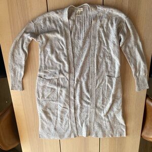 Ruby Moon size small cardigan, Women's cream coloured with speckles cardigan s